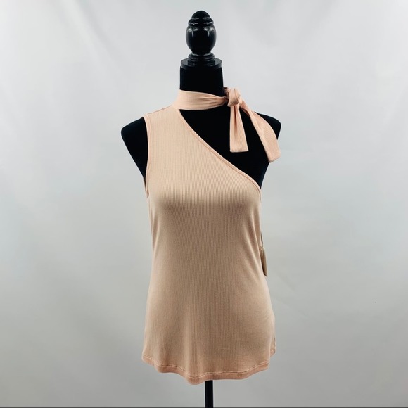 1. State Tops - 1. State Shadow Pink The Artist One Shoulder Top